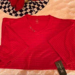 Medium Red I.N.C. International Concepts T shirt